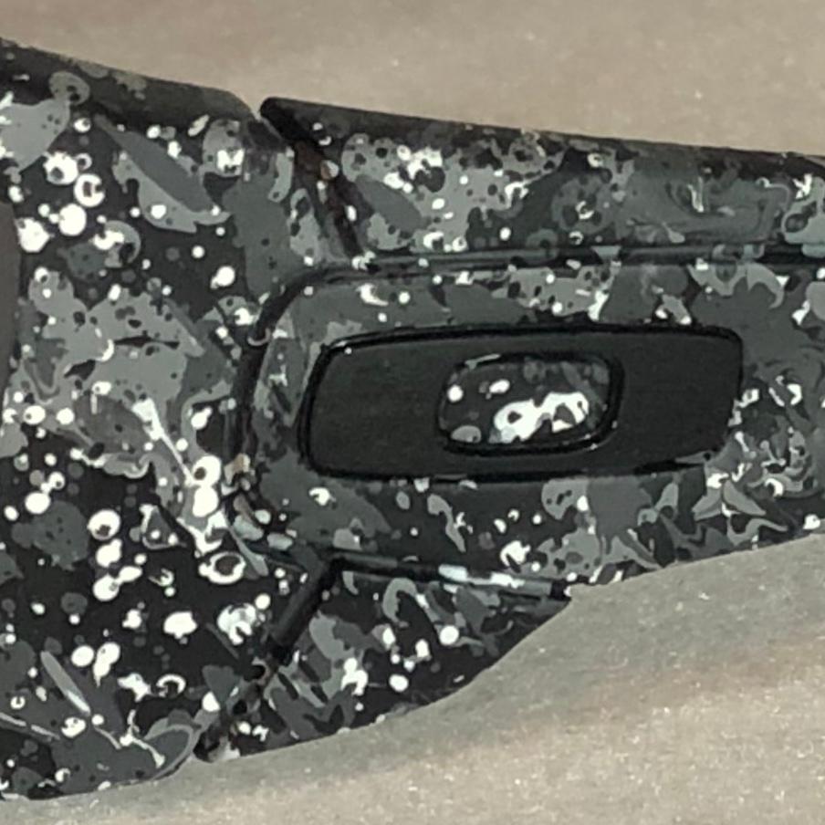 Black White Splatter