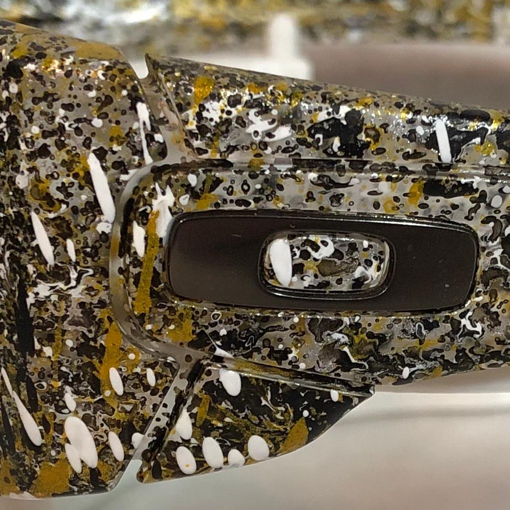 Gold Silver Splatter